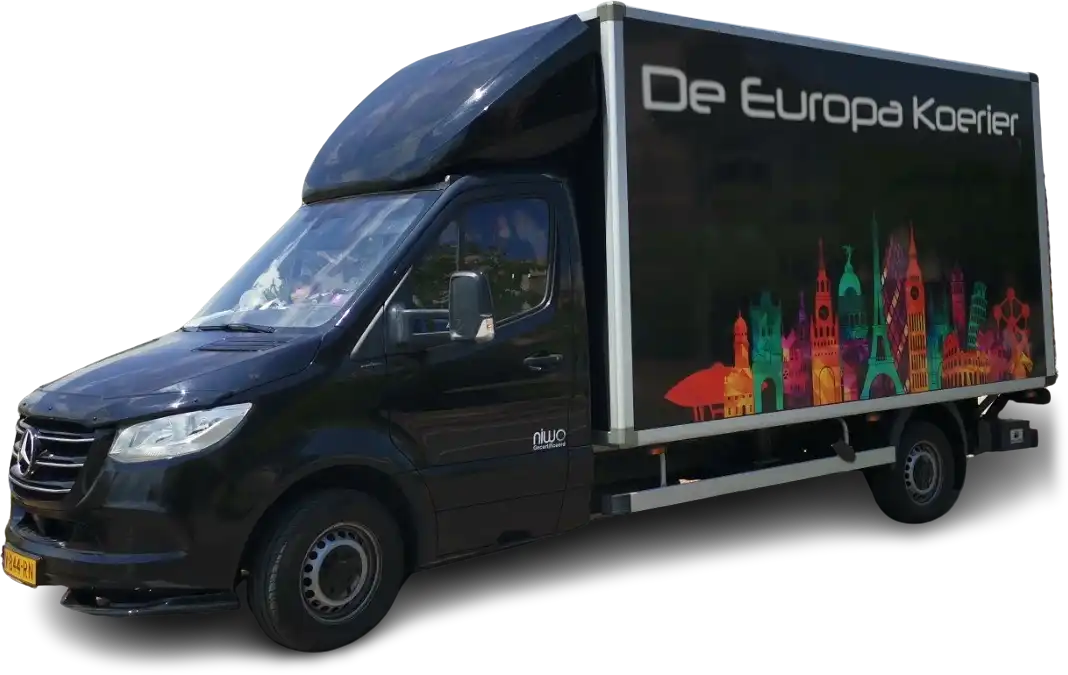 Bakwagen - Spoedkoerier Delft naar  Kroatië